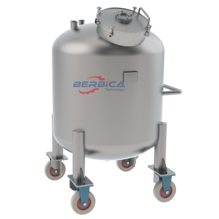 BST-500L GMP Standard Vacuum Storage Drum Moveable OEM