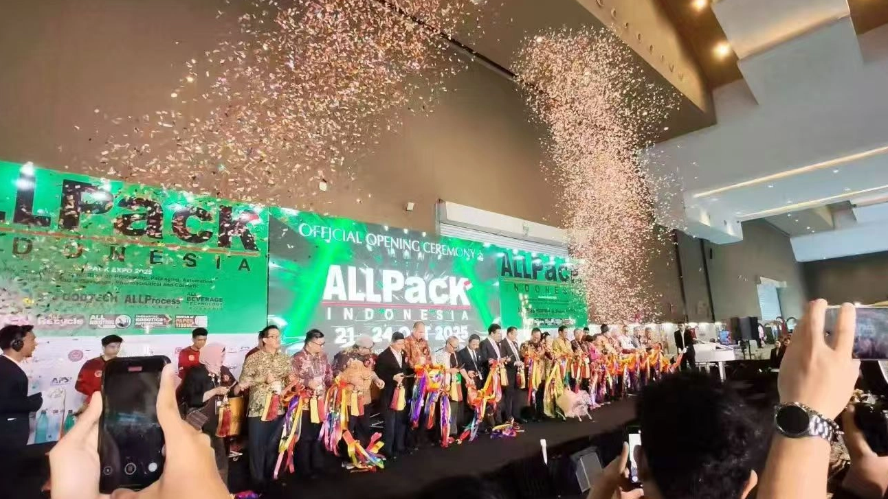 Berbica Team at Allpack Exhibition Indonesia 2025