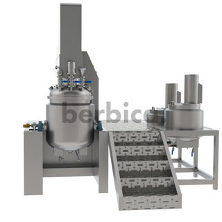 BVM - 200L Vacuum Emulsifying Mixer Machine