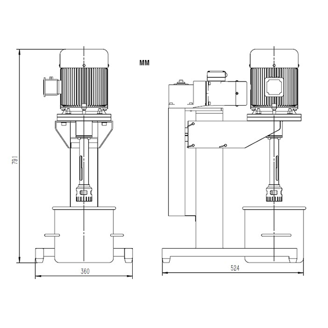 BH-5 dimension layout