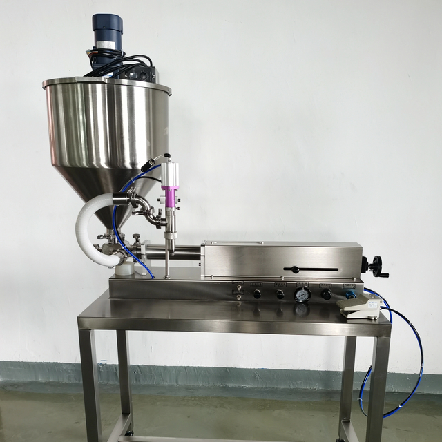 BMFH Hot Sauce Filling Machine Special for Food Sauce with Mixing Hopper