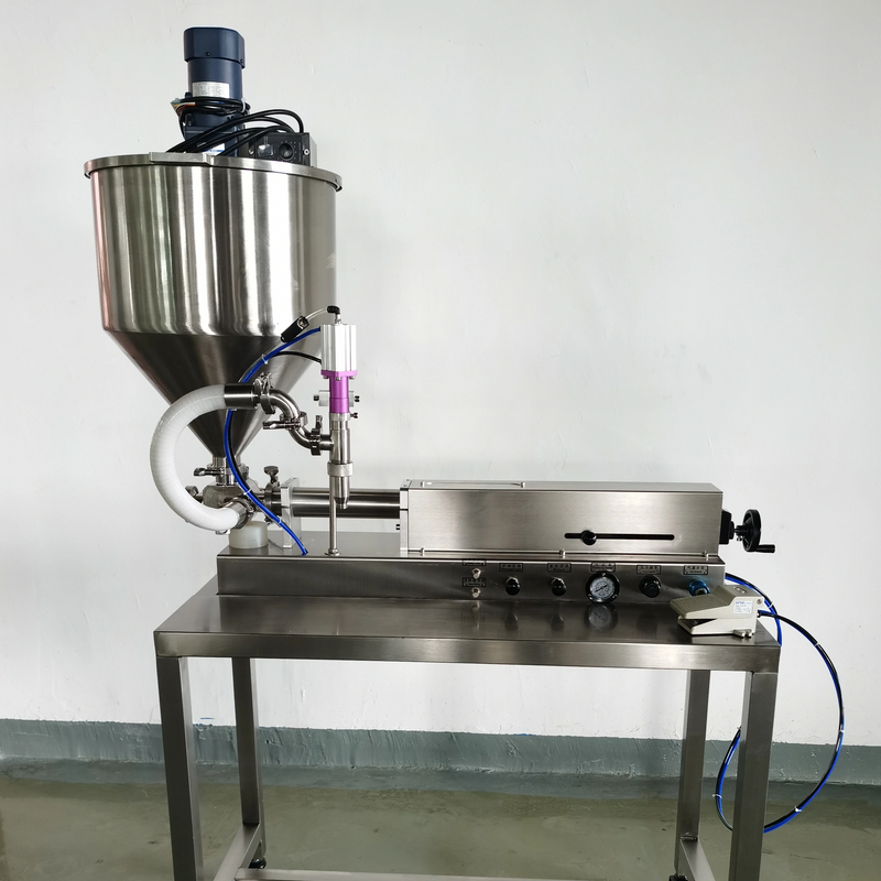 BMFH Hot Sauce Filling Machine Special for Food Sauce with Mixing Hopper