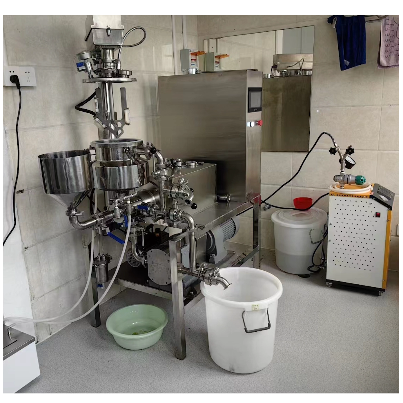 EPP-5/15W Vacuum Emulsifying Mixer for Mayonnaise Salad Sauce