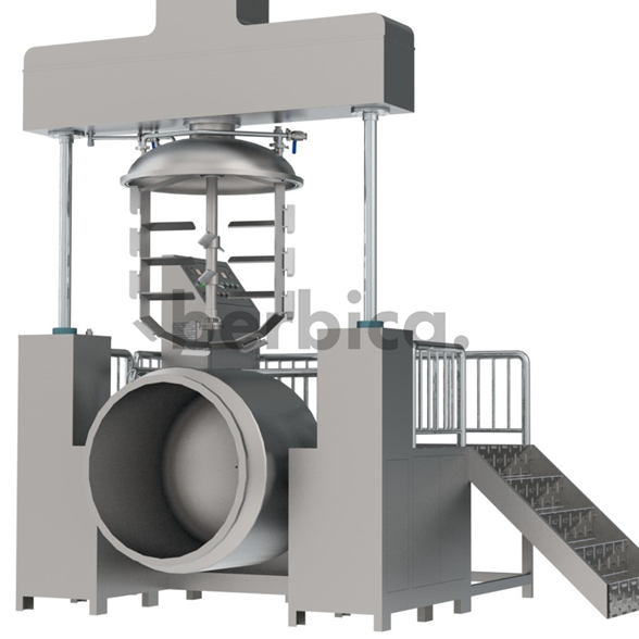 BVM-2000L Vacuum Emulsifying Mixer Machine System